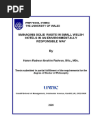 Radwan_2009_Managing solid waste in small Welsh hotels in an environmentally responsible way. PhD thesis