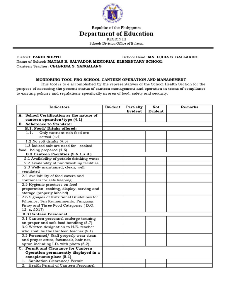 Canteen Operation Monitoring Tool 2024 | PDF | Technology & Engineering