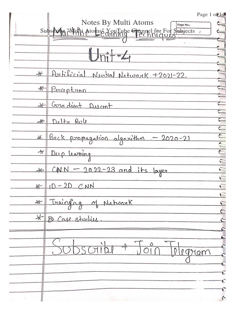 Multi Atoms Notes Overview | PDF | Social Science