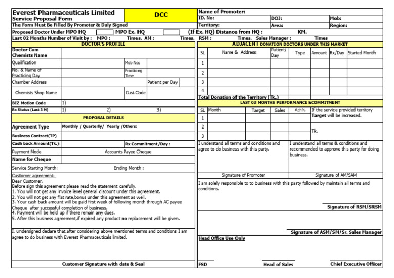 Everest Biz Motion Service Proposal | PDF | Payments | Cheque