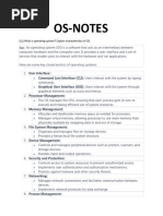 OS Notes