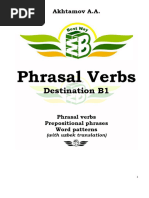 Destination B1 Phrases and Words Patterns