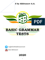 2000 Basic Grammar Tests