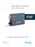 AJA HA5-Fiber Manual v1.0r1