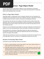  89 Selenium - Page Object Model