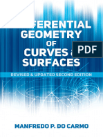 TÜRKÇE(Dover Books on Mathematics) Manfredo P. do Carmo - Differential Geometry of Curves and Surfaces-Dover Publications (2016)