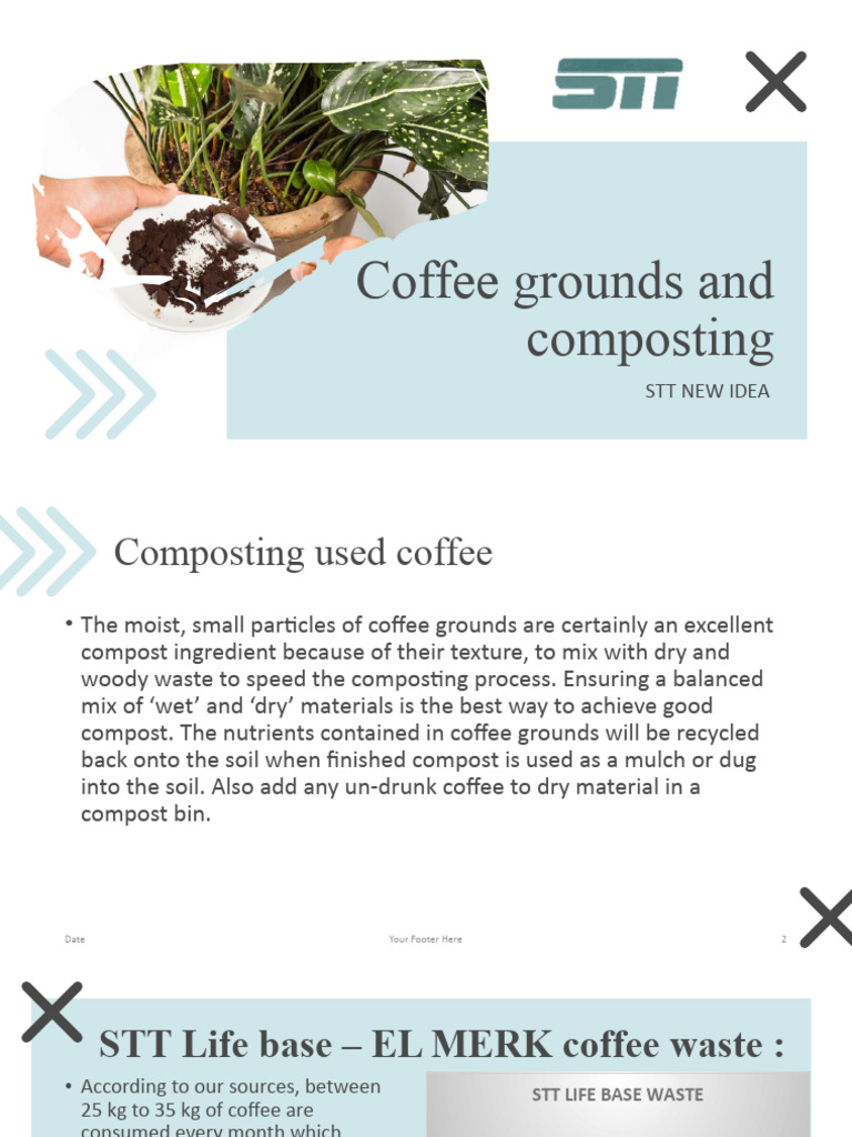 Composting with Coffee Grounds Guide | PDF | Compost | Waste