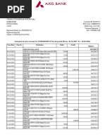 Self Bank Statement Santokh