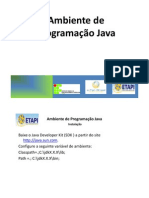 Ambiente de Programacao Java