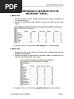 Ejercicios Básicos de Excel 365 | PDF | Hoja de cálculo | Microsoft Excel