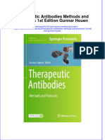 Download Therapeutic Antibodies Methods And Protocols 1St Edition Gunnar Houen online ebook  texxtbook full chapter pdf 