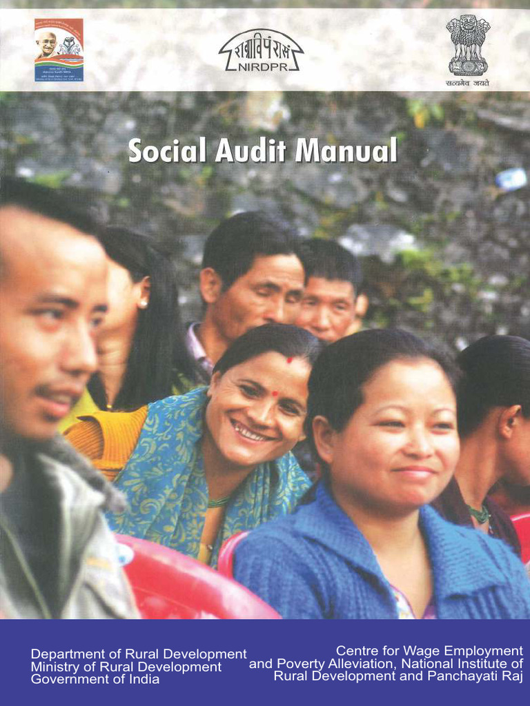 Social Audit Manual for MGNREGA | PDF | Welfare | Poverty