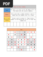 Interesting Sudoku Game