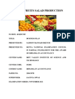 DEESAM FRUITS SALAD PRODUCTION EXECUTIVE