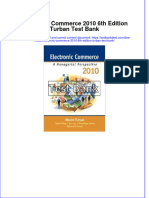 Full Electronic Commerce 2010 6Th Edition Turban Test Bank Online PDF All Chapter