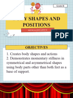 GMAPEH2-PE-PPT1 - Body Shapes and Positions