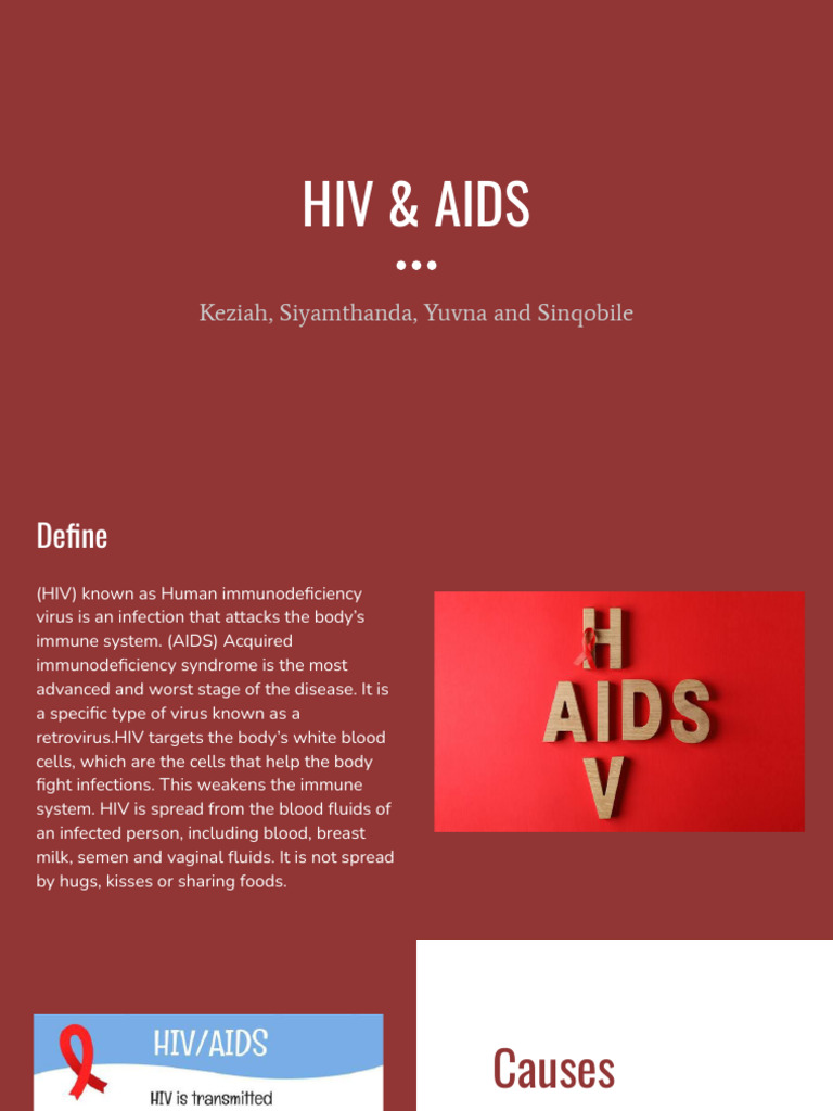 HIV&AIDS | PDF | Hiv/Aids | Hiv