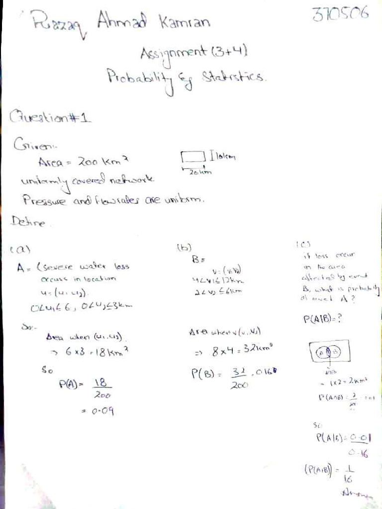 Assignment 3 4 Maths Pdf Pdf