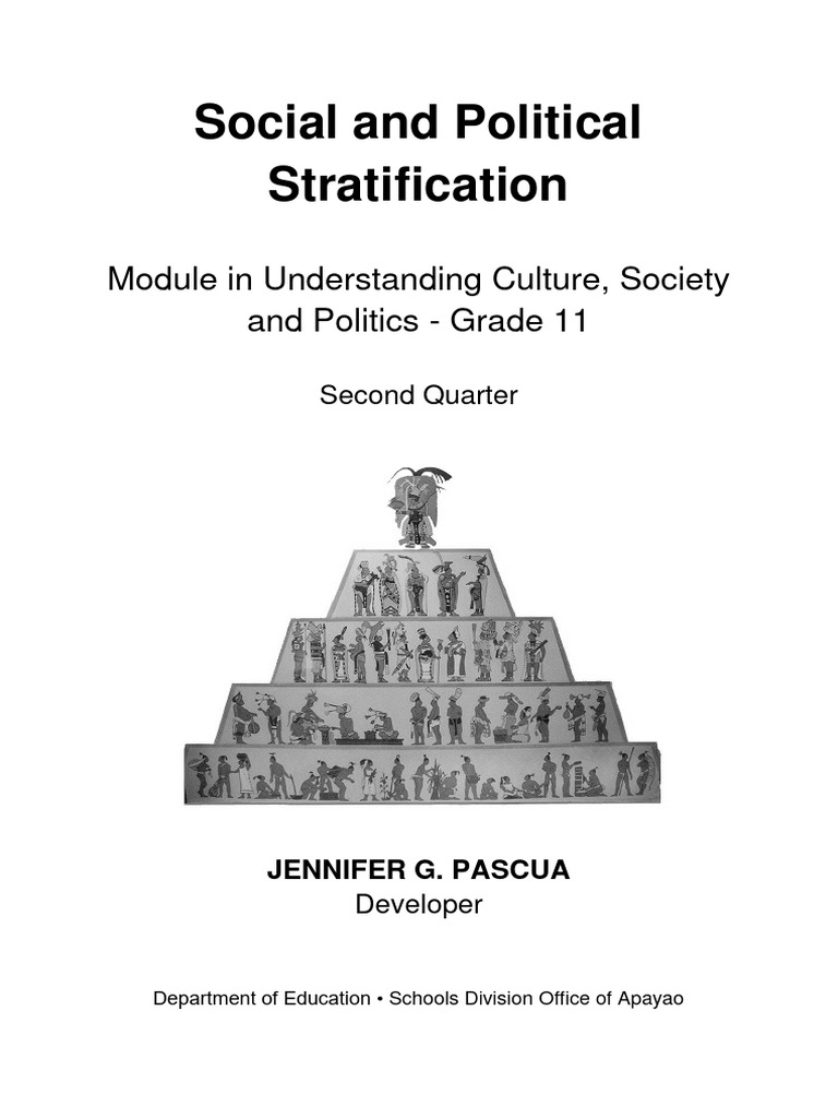 UCSP11 q2 W6 Social-And-Political-Stratification Pascua v2 | PDF ...