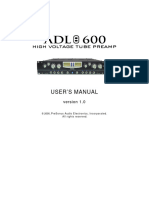 ADL 600 Manual