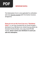 STANLIB Unit Trust Withdrawal Instructions | PDF | Identity Document ...