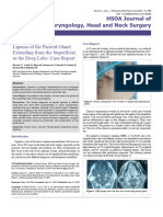 Lipoma of The Parotid Gland Extending From The Superficial To The Deep Lobe Case Report