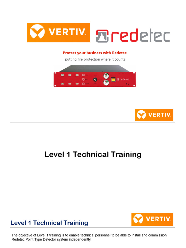 Rack Mount Fire Suppression System Redetec Installation