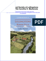 Full Ebook of Culture and Society at Lullingstone Roman Villa Caroline K Mackenzie Online PDF All Chapter