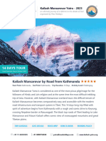 Kailash Mansarovar Yatra by Road - 14 Days