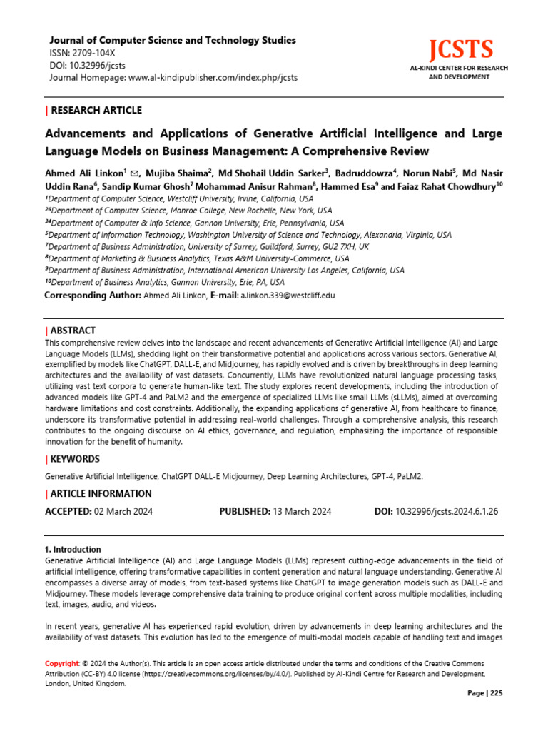 Paper+26+ (2024 6 1) +Advancements+and+Applications+of+Generative ...