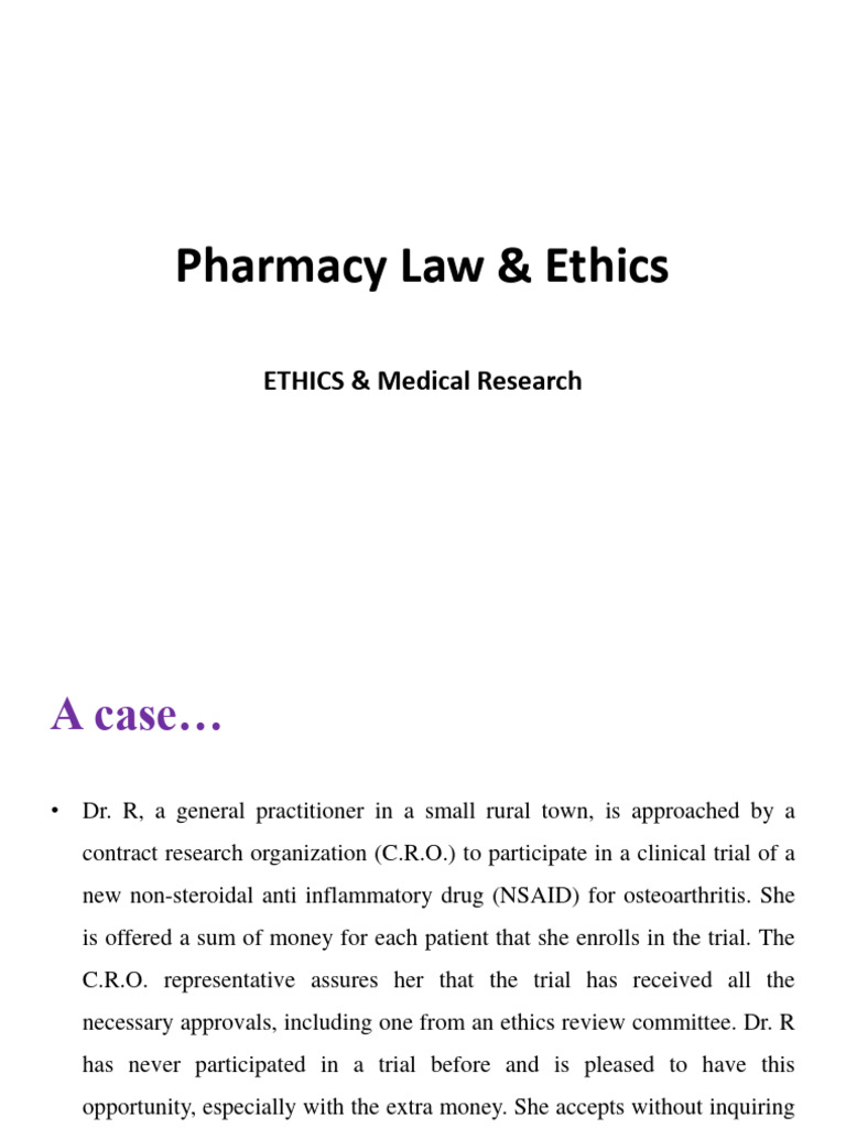 Ethics in Clinical Trials and Research | PDF | Clinical Trial ...