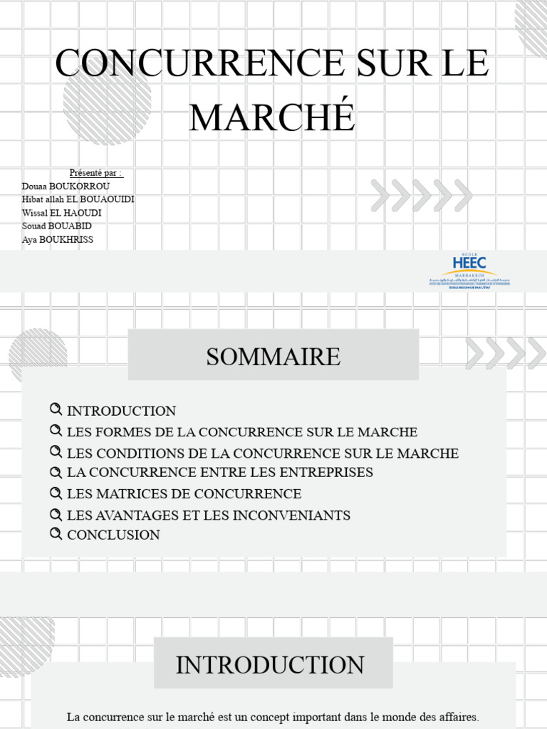 Types de concurrence sur le marché | PDF | Monopole | Marché (Économie)
