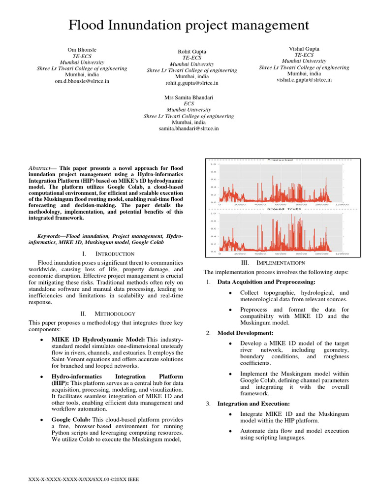 Flood Inundation Probability Mapping | PDF | Flood | Computing