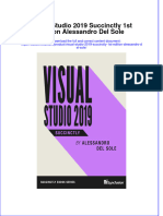 Ebook Visual Studio 2019 Succinctly 1St Edition Alessandro Del Sole Online PDF All Chapter