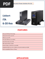 UPS Panel Operation and Bypass Guide | PDF | Power Inverter | Rectifier
