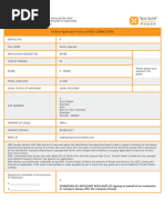 BURS E-Services Application Form | PDF