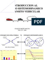 Introducción al modelado sistemodinámico del tránsito vehicular