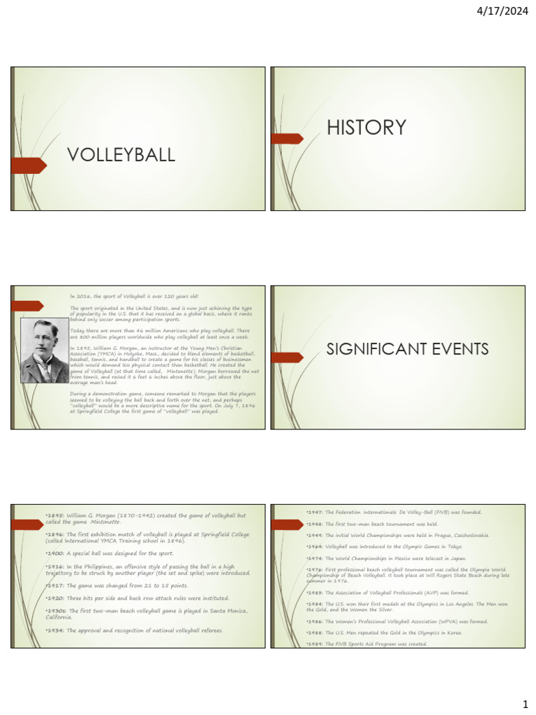 Volleyball Pdf Volleyball Ball Games