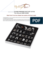 Presser Foot Manual