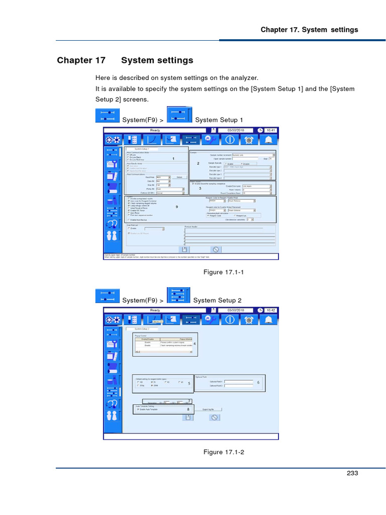 System Settings for Analyzer Configuration | PDF | Universal Product ...