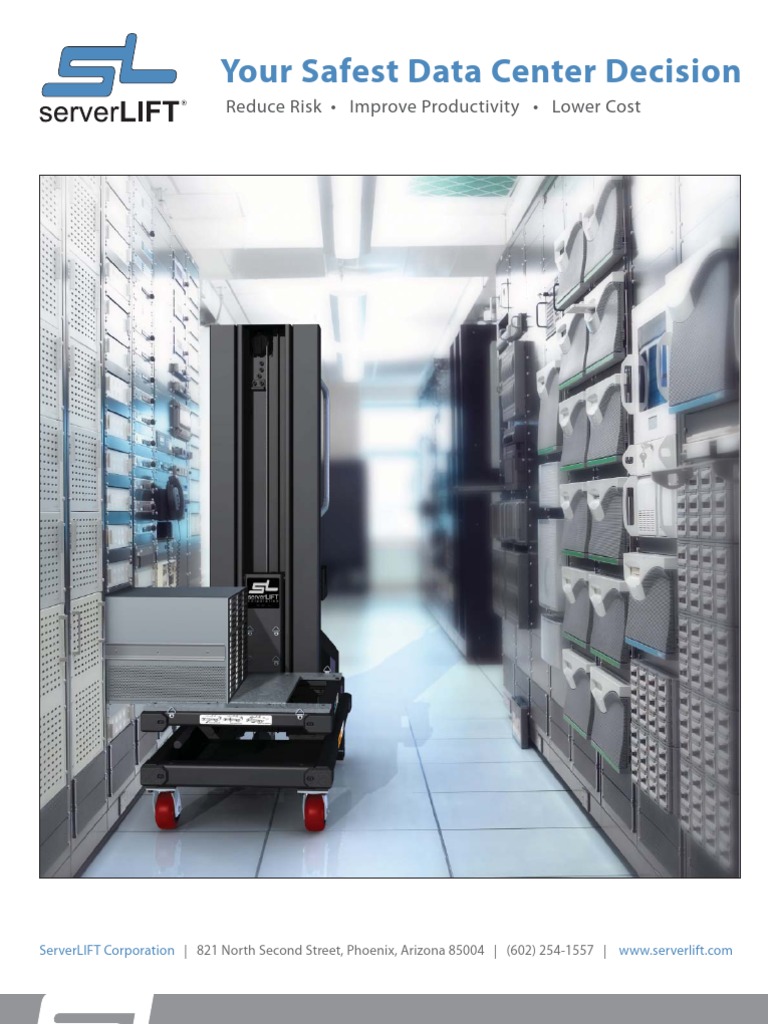 Safe IT Equipment Handling Solutions | PDF | Data Center | Elevator