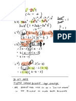 Factorising 2