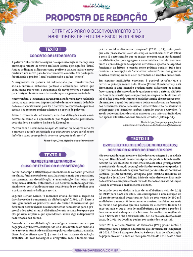 Desafios da Alfabetização no Brasil | PDF | Alfabetização | Linguística