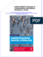 Ebook Understanding Digital Literacies A Practical Introduction 2Nd Edition Rodney H Jones Online PDF All Chapter