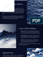 Causes Effects of Water Polllution