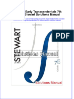 Full Calculus Early Transcendentals 7Th Edition Stewart Solutions Manual Online PDF All Chapter