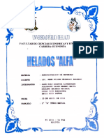 Helados Alfa S.R.L