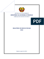 Relatório de Riscos Fiscais 2022 - Publicação