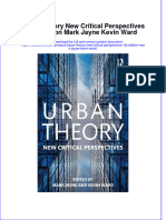 Download Urban Theory New Critical Perspectives 1St Edition Mark Jayne Kevin Ward online ebook  texxtbook full chapter pdf 