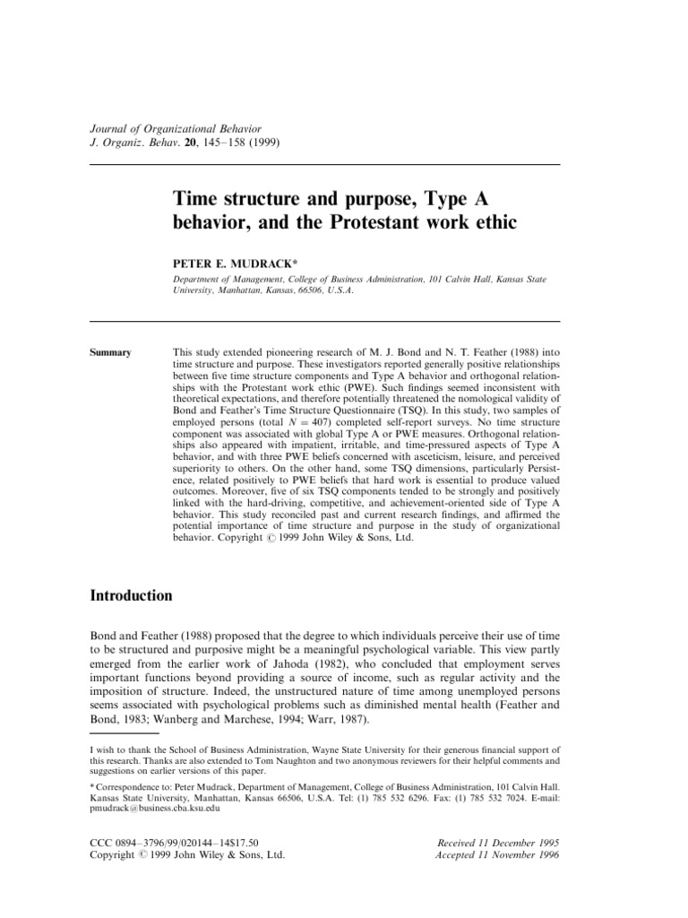 TSQ Bond | PDF | Psychology | Psychological Concepts